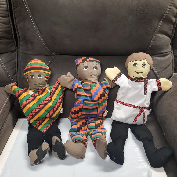 Plush Hand Puppets - 18" Tall - Lot of 3 - Picture 1 of 9